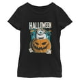thumbnail image 1 of Girls Despicable Me Halloween Season Is On Stuart Pumpkin T Shirt, 1 of 4