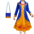 thumbnail image 1 of Girls Detective Costume Dress Halloween Cosplay Long Princess Dress, 1 of 7