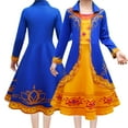 thumbnail image 1 of Girls Detective Costume Dress Halloween Cosplay Long Princess Dress, 1 of 5