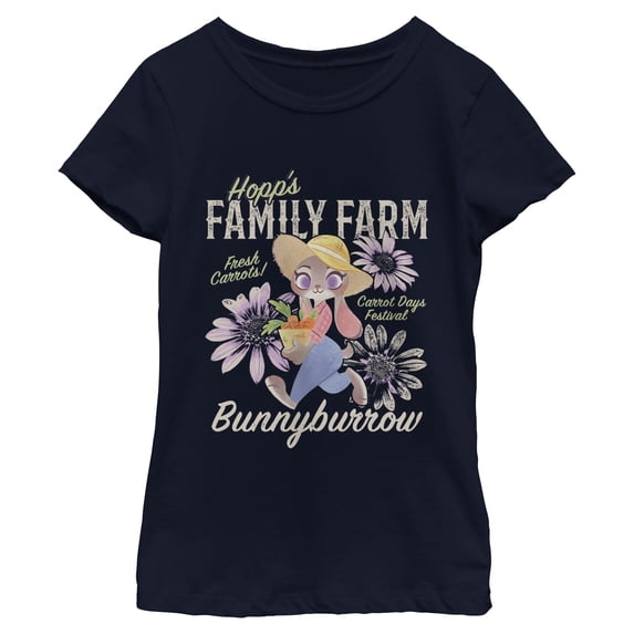 Girls Disney Hopp's Family Farm T Shirt