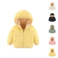 thumbnail image 1 of Girls Down Winter Coat Toddler Puffer Jacket Warm Insulated Outerwear for Kids Outdoor Adventures, 1 of 6