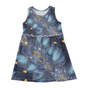 blue and gold casual dress Colette CL12223 Prom Dress - Navy/Gold