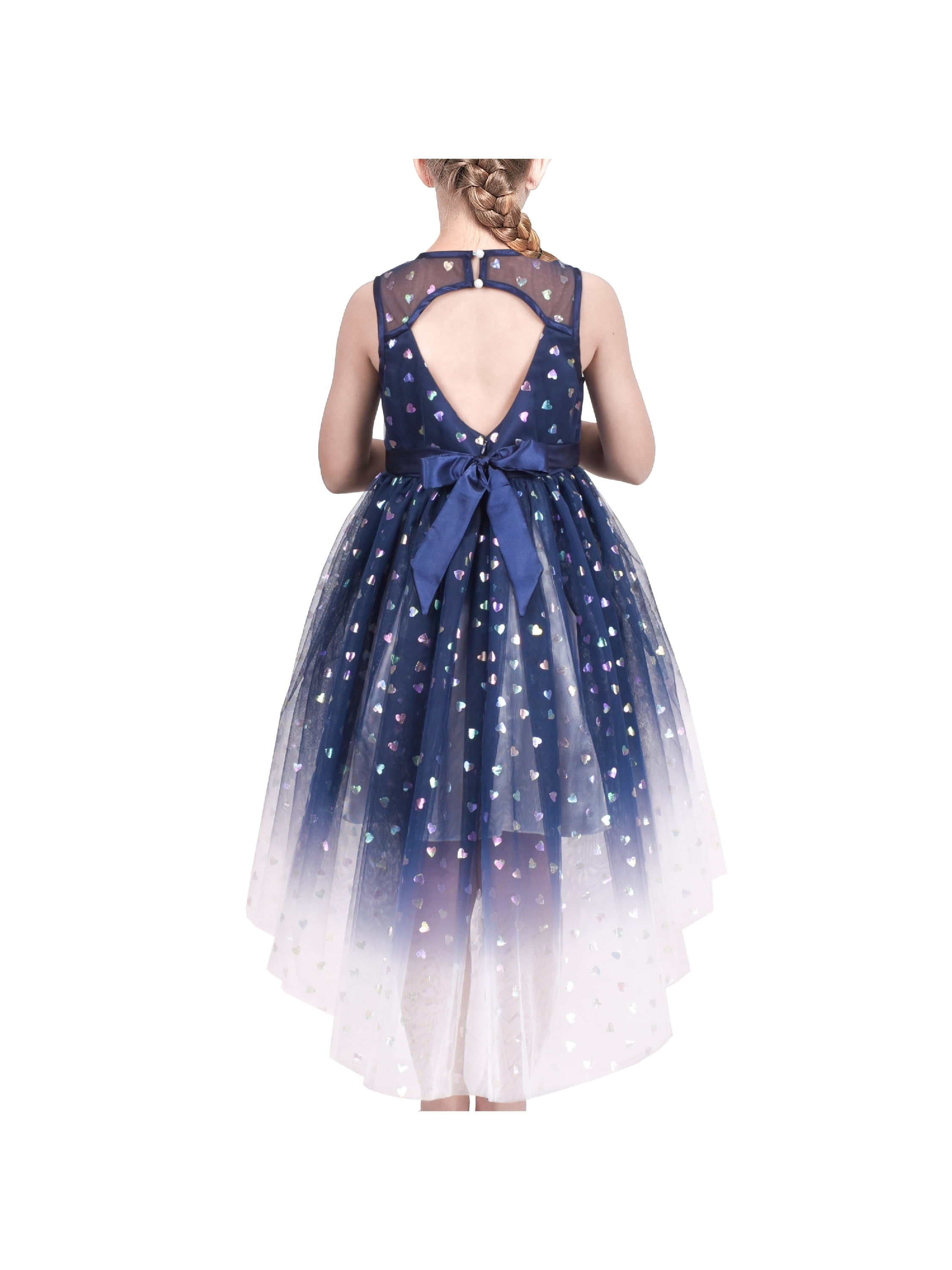 blue sequin bow dress Torrente Haute Couture 1980s Blue Sequin Taffeta Bow Cocktail Dress   Featherstone Vintage