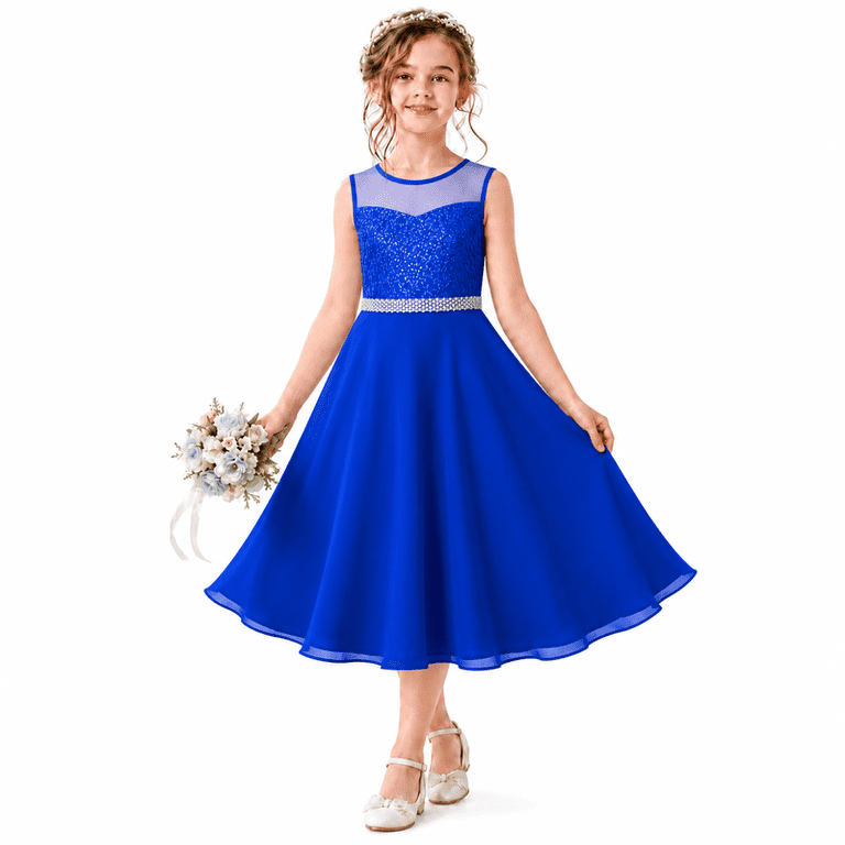 flowing blue dress for 12 year old girl Girls Blue Dresses & Rompers