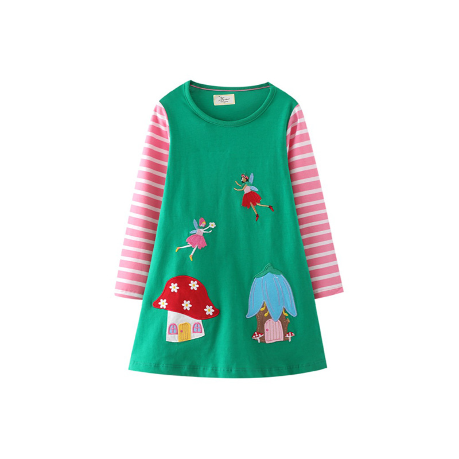Girls Dress Casual Long Sleeve 100 Cotton Clothes for Toddler Kids