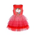 thumbnail image 1 of Girls Dress Christmas Santa Holiday New Year Party 5 Years, 1 of 7