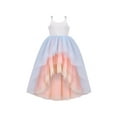thumbnail image 1 of Girls Dress Multicolor Layered Pleated Tulle Dance Wedding Pageant Party 4 Years, 1 of 6