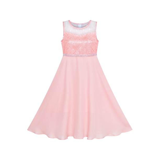 pink bling bridesmaid dresses Hot Pink Rhinestone Halter Neck Organza Kids Pageant Dress main image 0