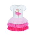 thumbnail image 1 of Girls Dress Pink Tutu Dancing Tiered Skirt Ballet Party 3 Years, 1 of 6