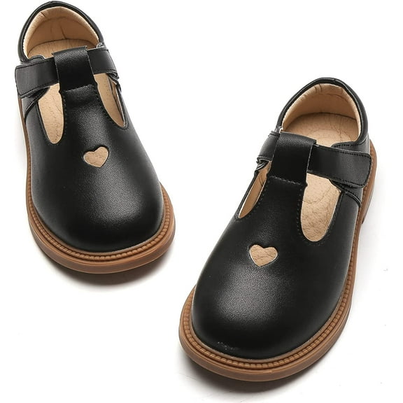 Girls Dress Shoes Mary Jane Flats Back to School Party Wedding Shoes(Toddler/Little Kid/Big Kid)
