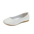 thumbnail image 1 of Girls Dress Shoes Slip on Ballerina Flats（Toddler/Little Kid/Big Kid）, 1 of 5
