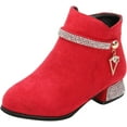 thumbnail image 1 of Girls Dress Short boots | Little Kid Thick heel boots| for Formal Occasions, 1 of 11