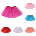 thumbnail image 1 of Girls Dress Tiered Design Ballet Tutu Refined Playful Colorful Mesh Tulle for Party Tutu Skirt, 1 of 4
