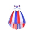 thumbnail image 1 of Girls Dress Unicorn US National Day July 4th Celebration Party 10 Years, 1 of 5