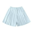 thumbnail image 1 of Girls Dresses Casual A-Line Skirt for Girls Elastic Waist Kids Sports Tennis Play Outfit Summer Stretchable Skirts, 1 of 4
