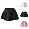 thumbnail image 1 of Girls Dresses Casual Kids Skirt with 3D Bow Hem Design for Daily Wear Age 2-14 Spring Summer Fall Outfits for Little Girls and Teenagers Fashion, 1 of 6