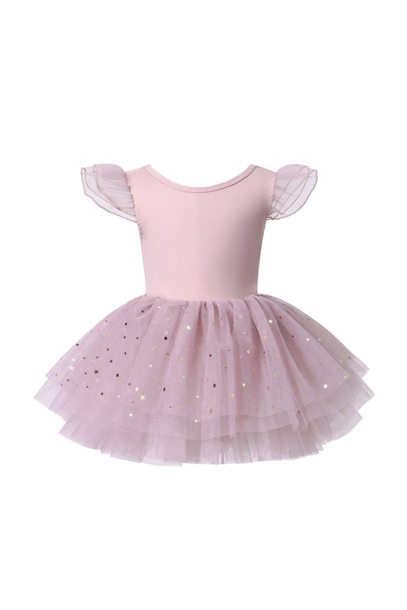 Girls' Dresses Dance Ballet Tutu Skirt Recitals Autumn Training Flared Kids Outfits