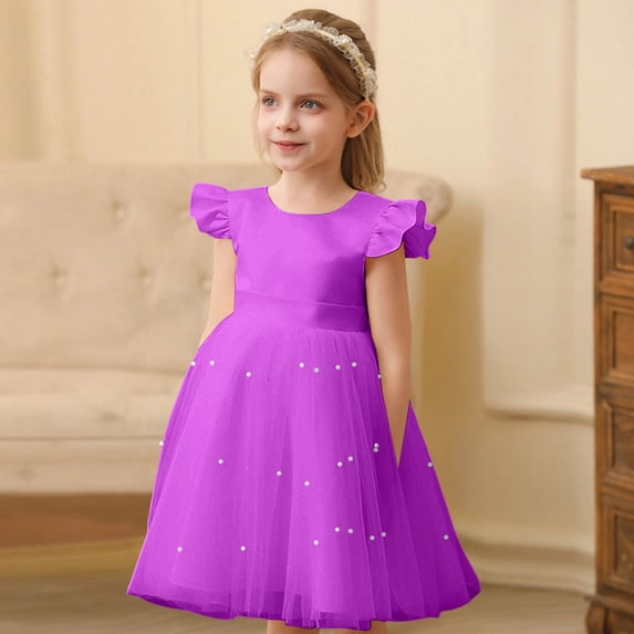 Girls Dresses Dress Gown Party Formal Wear Tutu Skirt For Occasions
