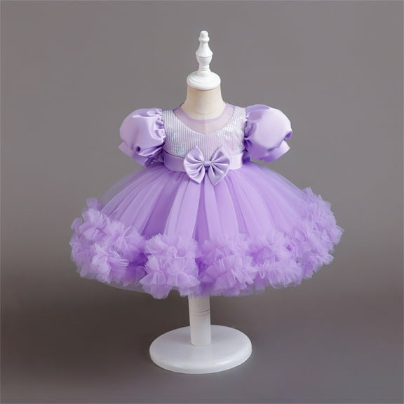 Girls Dresses Girls Formal Dresses PurpleGraduation Dress Dresses for Girls Ball Dresses for Girls 3-4 Years Girls Clothes