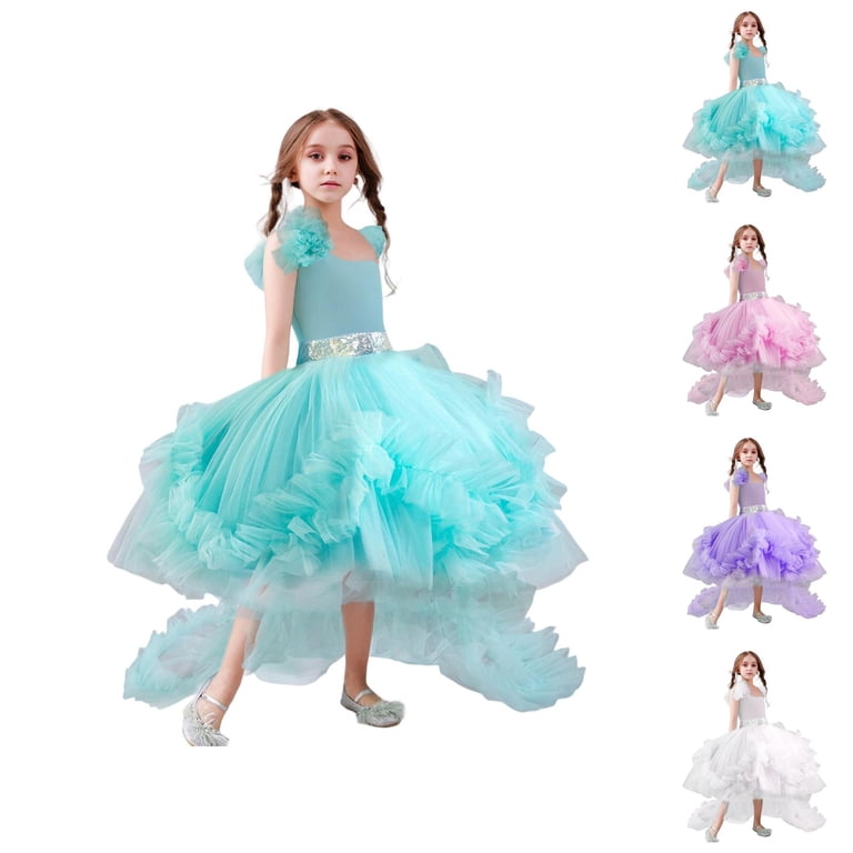 sachin and babi light blue dress Princess Flower Girl Dresses – Elegant Lace & Tulle Special Occasion