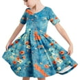 thumbnail image 1 of Girls Dresses Size 10-12 Long Sleeve Long Sleeve Spaghetti Strap Dress Crewneck Dresses Baby Girl Dresses 3-6 Months formal Wedding Party Birthday Dresses Vestido De Bebe NiñA 11 Years, 1 of 1