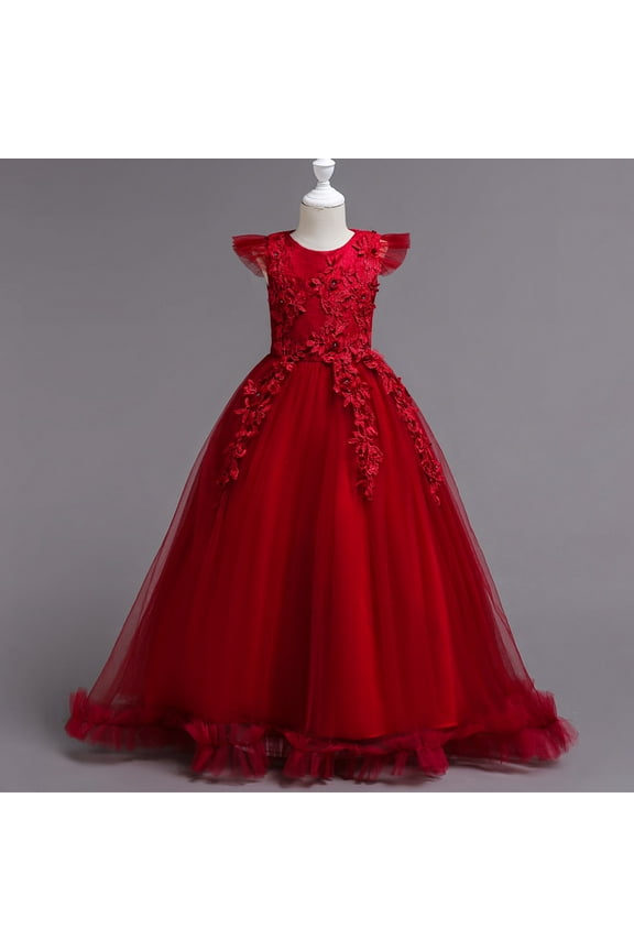 Girls Dresses Size 14-16 with Sleeves Summer Dress Puff Sleeve V Neck Dresses Dresses for Kids Spring Summer Dresses Sleeve A-Line with Belted Pockets Vestido De NiñA Para Fiesta 13 Years