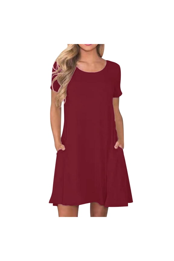 Girls Dresses Size 7/8 Summer Sleeveless Ruffle Dress V Neck Dresses Baby Girl Dresses 3-6 Months Cotton A Line Casual Party Dresses Belted Dress with Pockets Vestidos Para NiñAs L