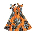 thumbnail image 1 of Girls Dresses Summer Traditional Style Sleeveless Suspenders Dress Ankara Princess Dresses Flower Girl Dress,Size 12 Months-18 Months, 1 of 6