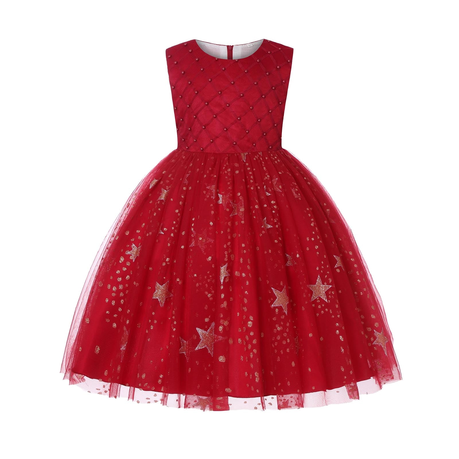 Girls Dresses Toddler Kids Prints Sleeveless Party Hoilday Wedding Event  Ball Gown Court Style Tulle Mesh Dress Princess Clothes - Walmart.com