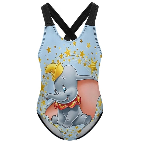 Girls Dumb-0 Swimsuit One Piece Bathing Suit for Girls Swimwear