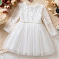 thumbnail image 1 of Girls Easter Dress Summer Western Style Dance Dresses for Girls Teens Casual Spring Dress (White,12-18 Months), 1 of 8