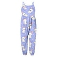 thumbnail image 1 of Girls Easter Romper Toddler Girl Jumpsuits Rompers Loose Casual Rompers with Pockets Clothes for Girls 4T, 1 of 3