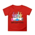 thumbnail image 1 of Girls Easter Shirts Trendy Breathable Brown Bunny Print Easter Story Tshirt 2026 Happy Easter Tees Cotton Short Sleeve Tops, 1 of 5