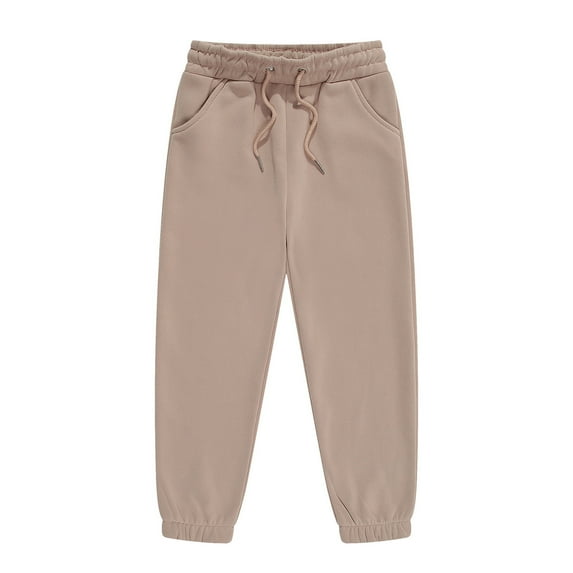 Girls' Elastic Sports Long Pants for Autumn and Winter - for Active Children