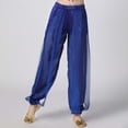 thumbnail image 1 of Girls Elastic Waist Long Pants for Performance Outdoor Activities Comfortable Stretchable Dance Wear Toddlers Kids Age 3 8 Years Seasonal Spring Summer Fall, 1 of 3