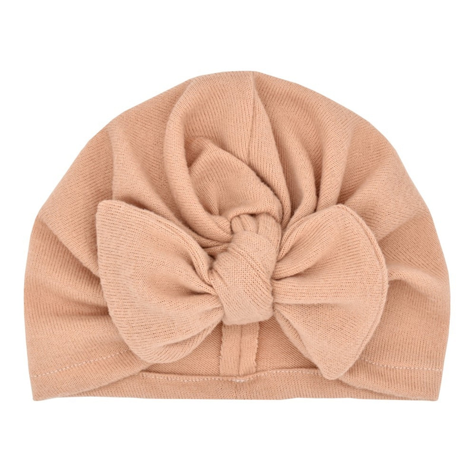 Girls Elastics Knit Hat Baby Turban Boys Hat Cap Colorful Toddler