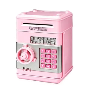 Girls' Electronic ATM Piggy Bank – Fun Birthday Gift for Ages 5-10 ,Safe & Kid-Friendly Savings Bank with Password Protection