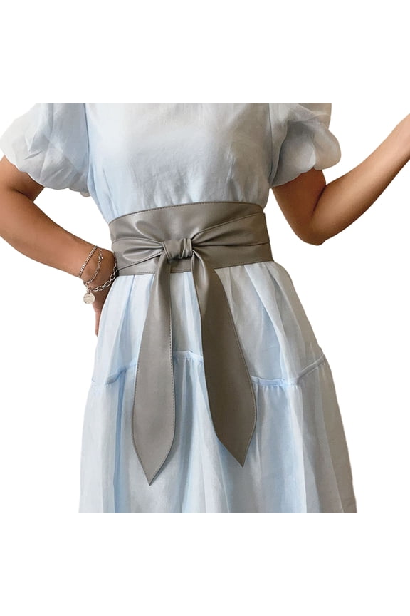 Girls Elegant Waist Belt Tie for Banquet Idol Costume Waist Belt for Dress Belt Wide Belt Tie Body Jewelry