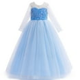 thumbnail image 1 of Girls Elsa Cinderella Costume Princess Dress Party Halloween Birthday Dress up, 1 of 6