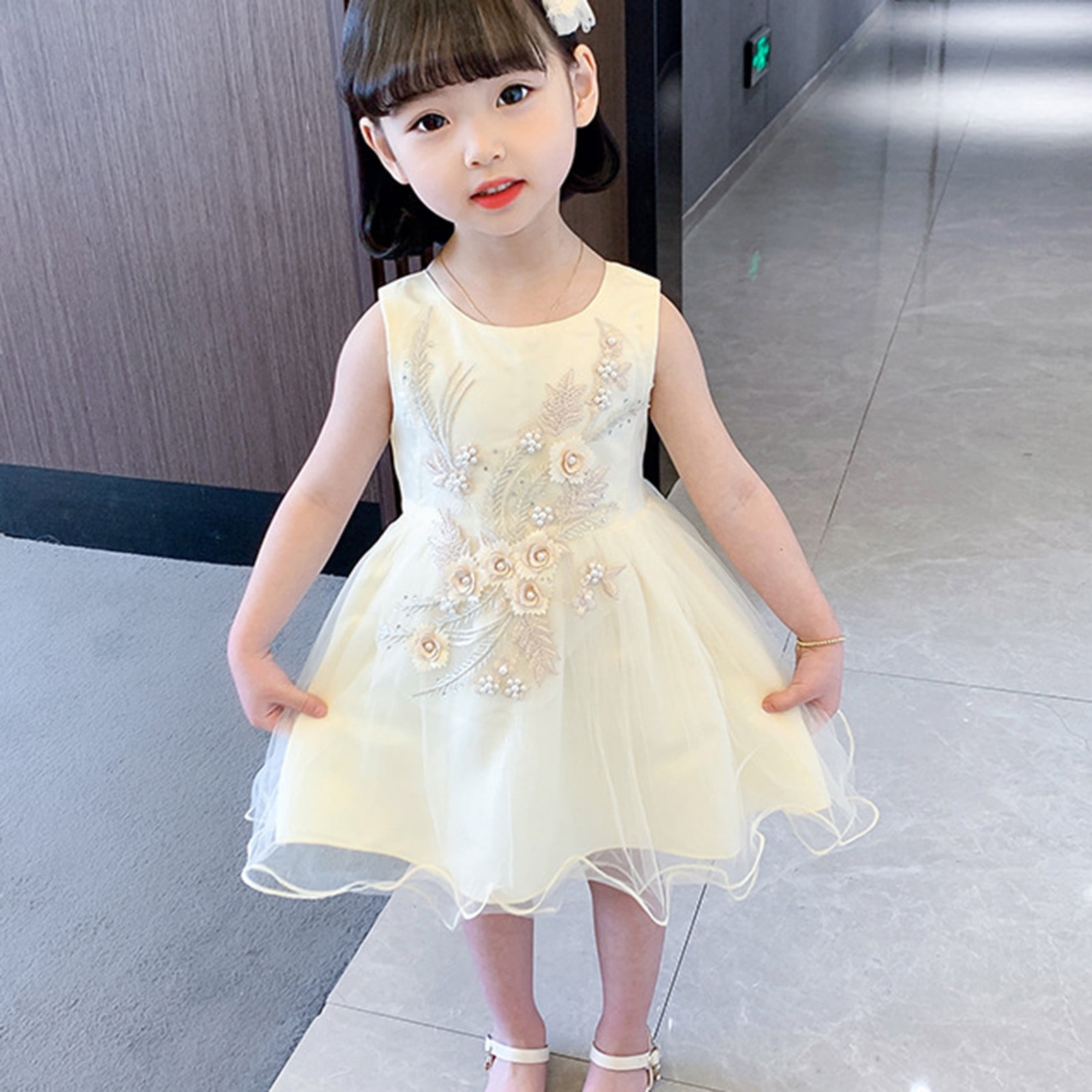 Girls' Embroidered Dress New Summer Dress Little Girl Baby Summer ...