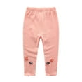 thumbnail image 1 of Girls Embroidery Leggings Stretch Legging with Small Flower Kids Clothes, 1 of 5