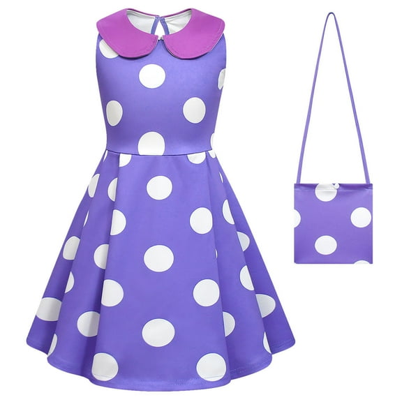 Girls Envy Costume Dress with Bag Halloween Christmas Cosplay Dress up, SIZE 3-9