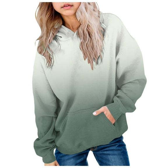 Girls Fall Clothes Size 6 Zip Up Hoodies 6-16 Boys Graphic Sweatshirt Long Sleeve Hoodie with Pocket