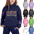thumbnail image 1 of Girls Fall Clothing Sets Halloween Relax Boo Ghost Two Piece Suit Backyard Bonfire Night Pumpkin Picnic Toddler Pant Outfit, 1 of 7