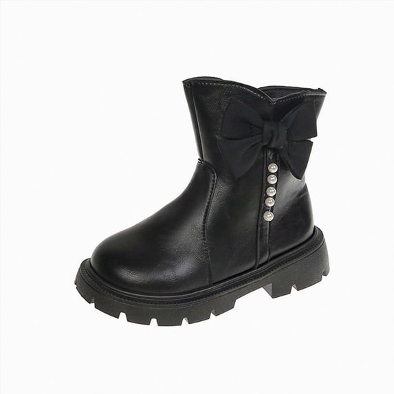 Girls Fall Winter Short Boots Children Ankle Boots Toddler Girls Fashion Daily Wear