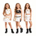 thumbnail image 1 of Girls Fantasy Hunter Swimsuit Set, Movie Inspired Cosplay Costume for Halloween Stage Performance and Dress Up, 1 of 6