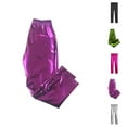 thumbnail image 1 of Girls Fashion Girl Pants Girls Metallic Leggings For Toddlers And Kids Stretchy Comfortable Everyday Casual Pants For Spring And Summer Outfits, 1 of 3