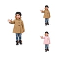 thumbnail image 1 of Girls' Fashion Girls Coats Toddler Baby Kids Girls Winter Windproof Wool Blends Coat Jacket Warm Outerwear, 1 of 5