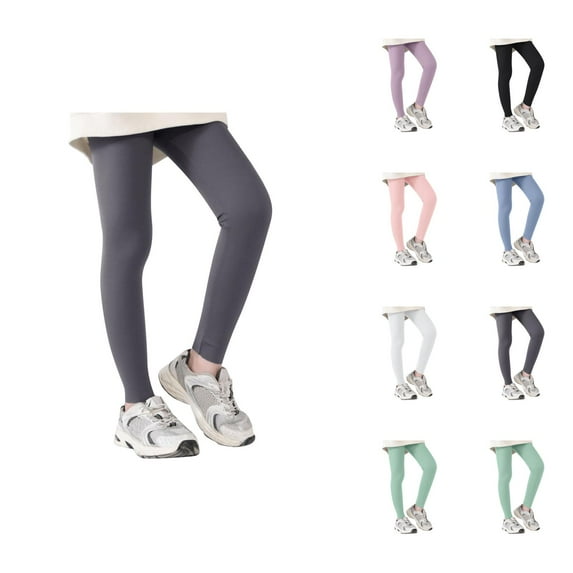 Girls Fashion Girls Pants Girls Athletic Leggings Kids Dance Running Yoga Pants Workout Dance Tights