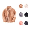 thumbnail image 1 of Girls Fashion Jackets for Girls Girls Jacket Warm Winter Coat Soft Outerwear Thickened Kids Padded Jacket For Toddler To Teen, 1 of 8